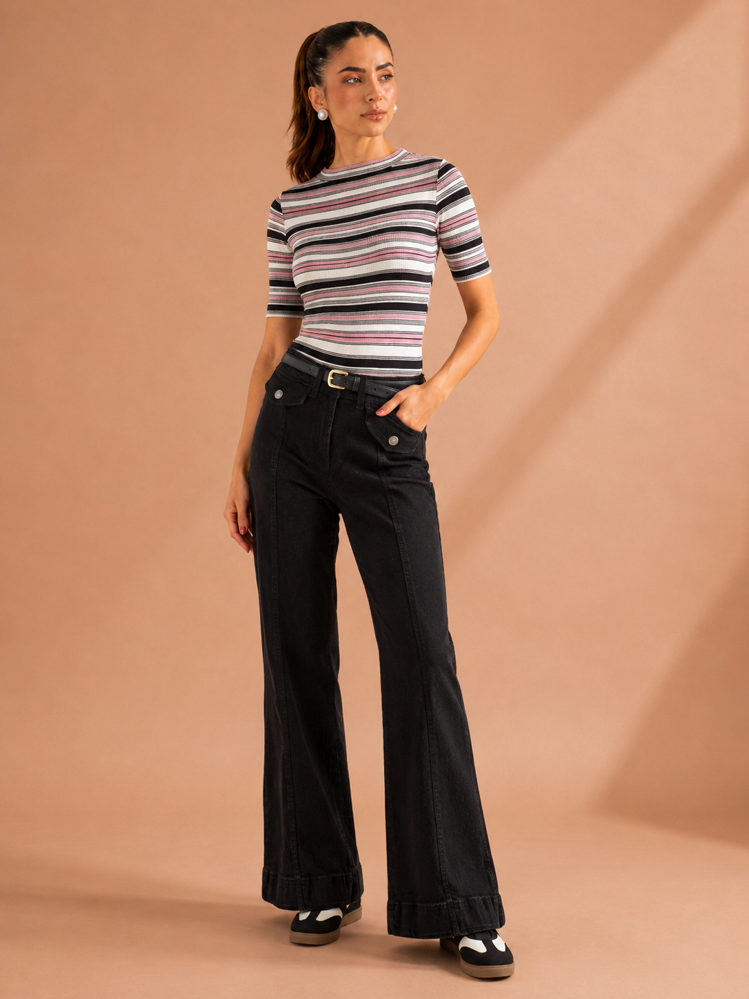 Retro Flared Jeans