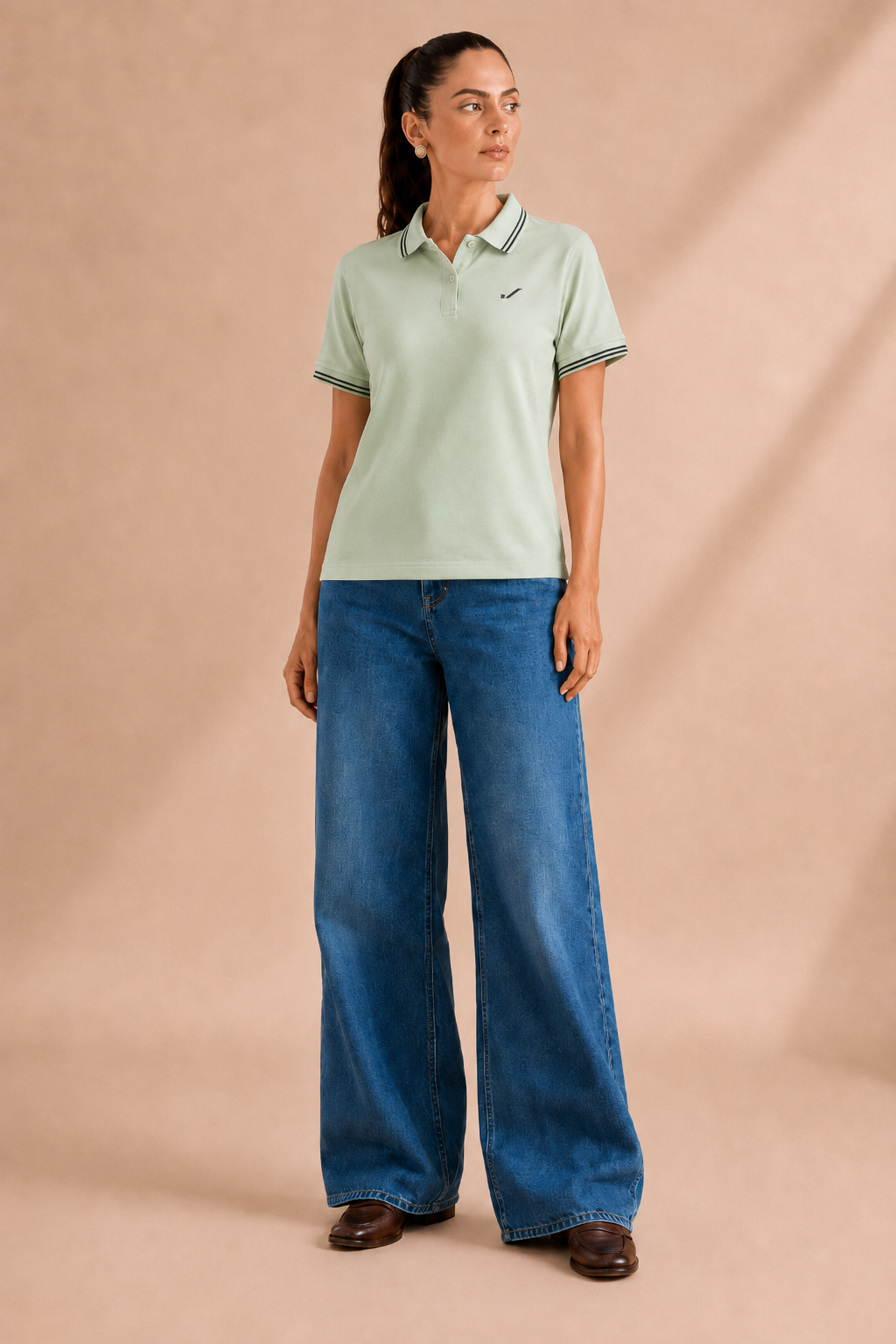 FINE-KNIT SIGANTURE POLO