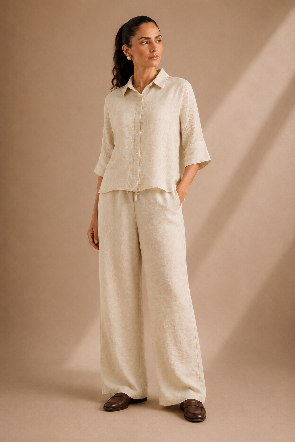 Soft Flowy Shirt.