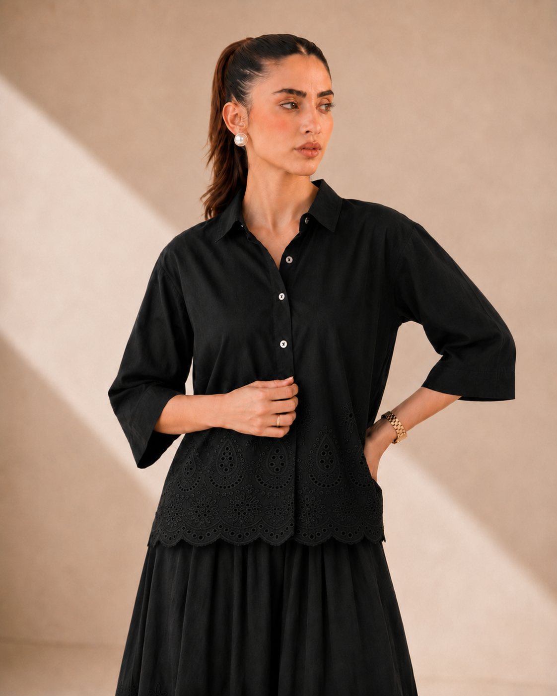 Effortless Embroidered Shirt
