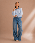 Boxy Crop Shirt