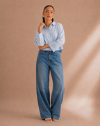 Boxy Crop Shirt