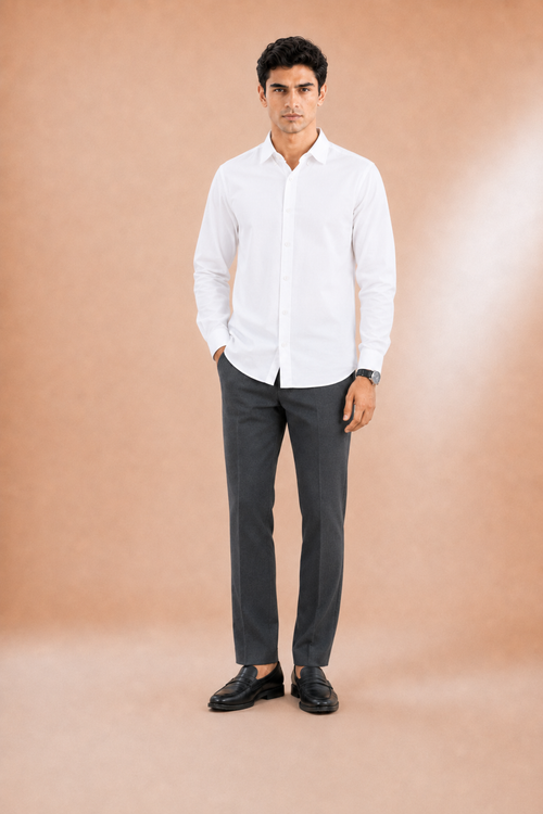 Modern fit-Premium Cotton Business Shirt