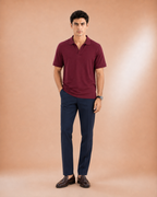 Modern Fit-Johnny Collar Polo