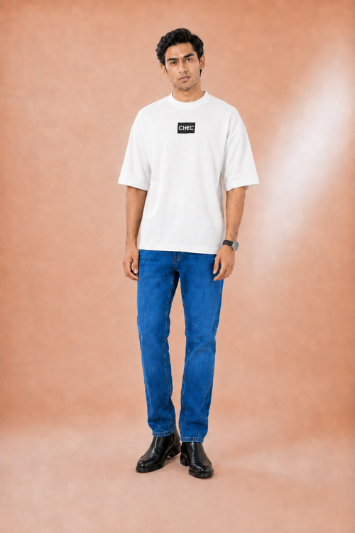 Regular Fit-Patch Tee