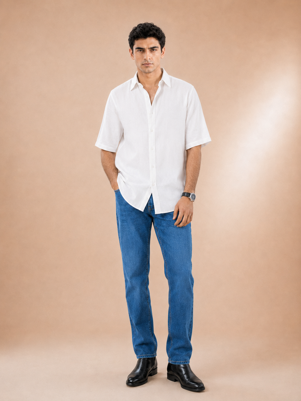 Breezy Linen Blend Shirt