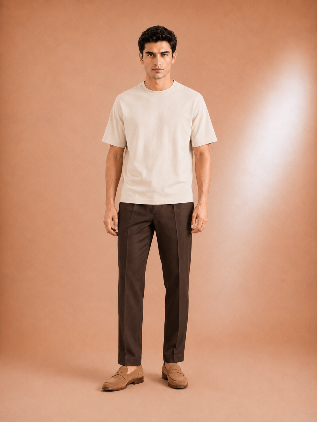Boxy Fit-Interlock T-Shirt