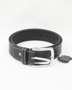 GL1 Side Stitch Belt-Genuine Leather