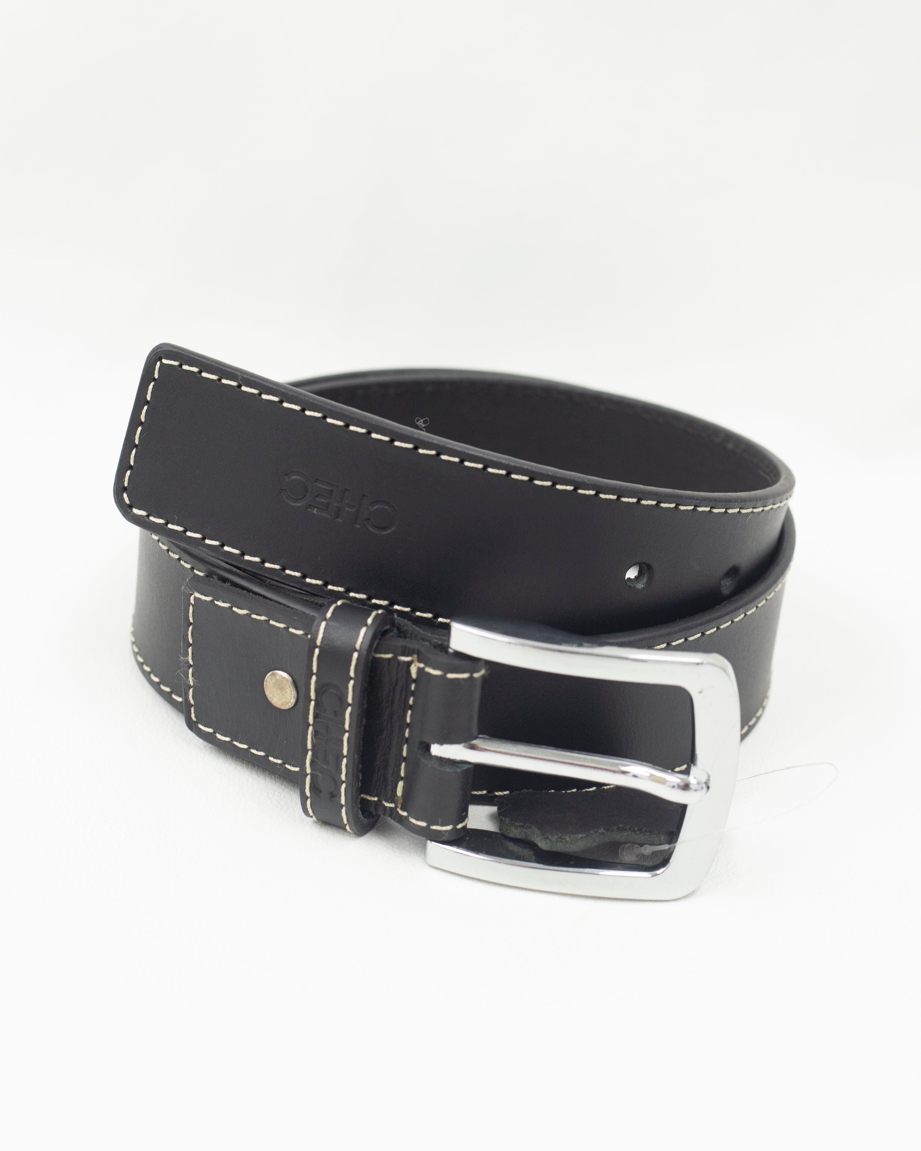 GL1 Side Stitch Belt-Genuine Leather