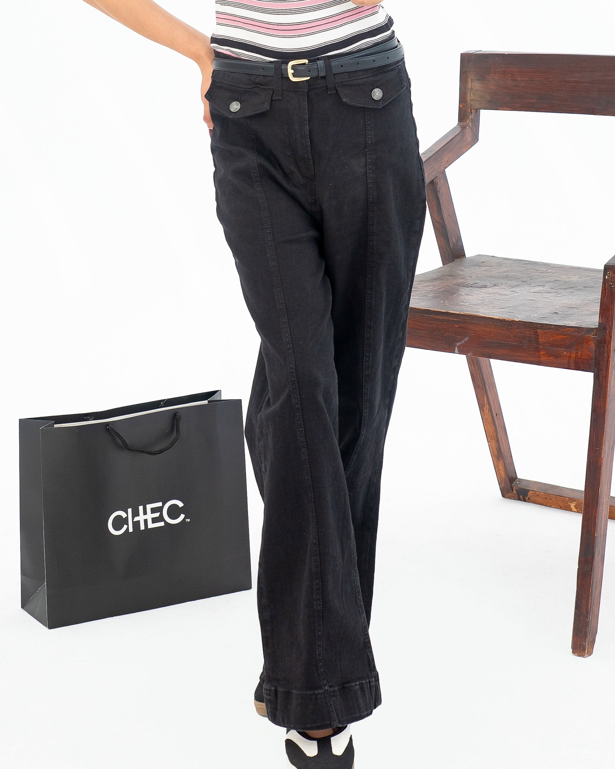 Retro Flared Jeans.