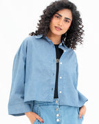 Boxy Crop Shirt.