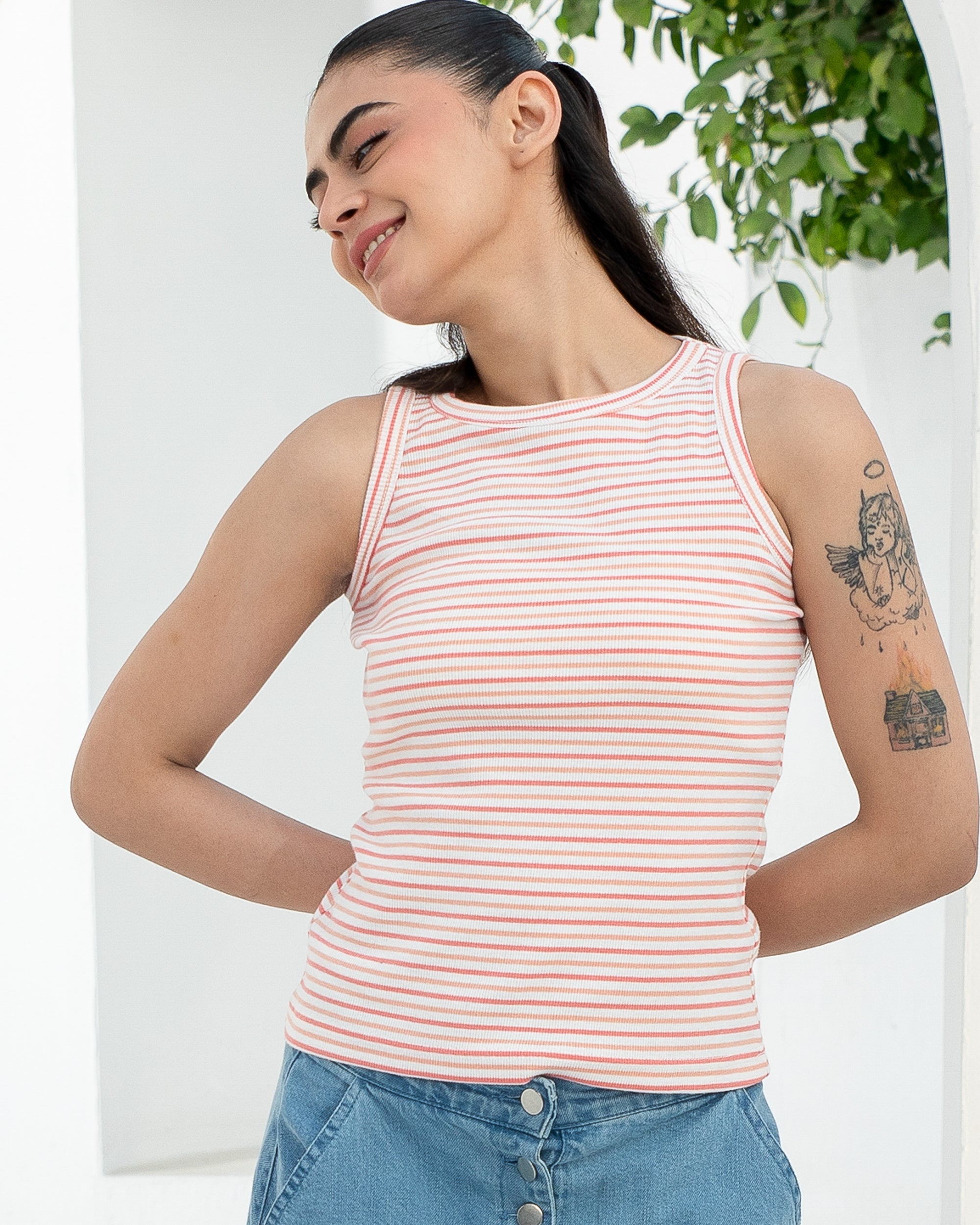 Racer Tank Top.
