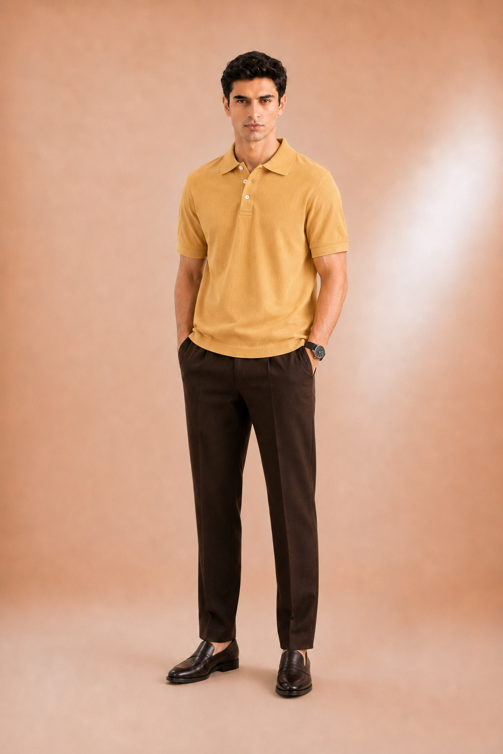 Modern Fit-Jacquard Polo