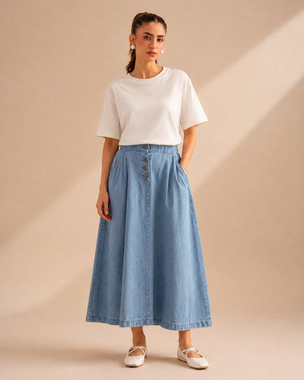 Denim Skirt