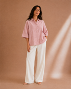 Embroidered Breezy Shirt