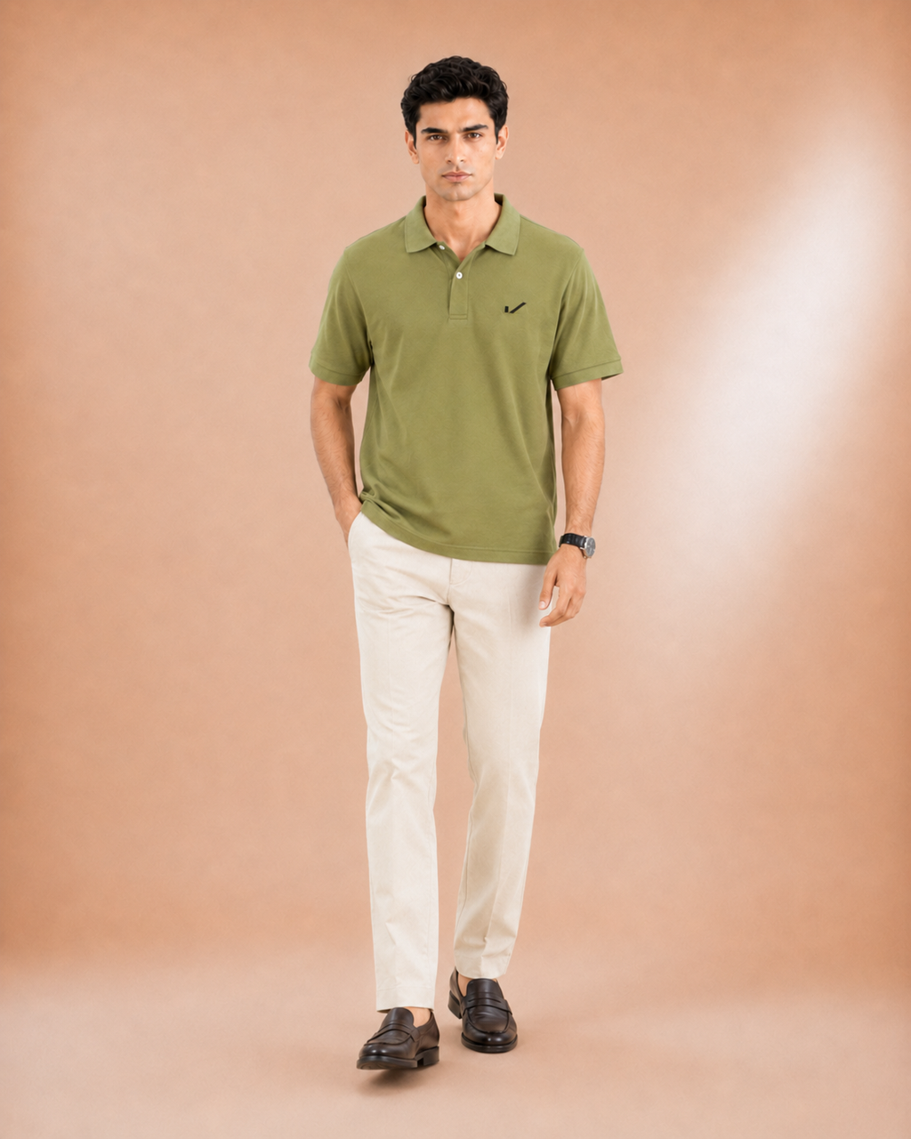 Modern Fit-Performance Pique Polo