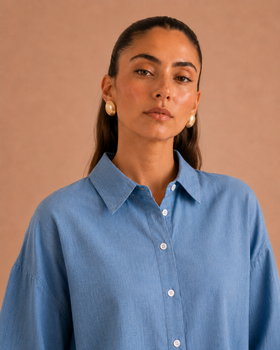 Boxy Crop Shirt