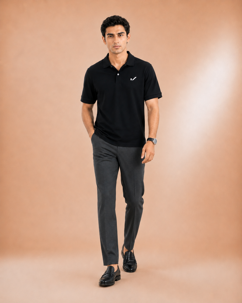 Modern Fit-Performance Pique Polo
