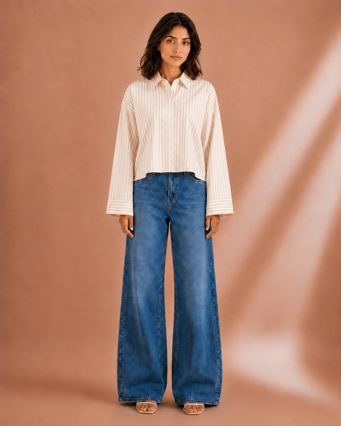 Boxy Crop Shirt