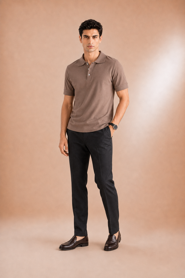 Modern Fit-Jacquard Polo
