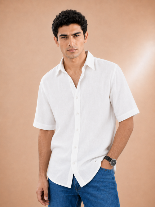 Breezy Linen Blend Shirt