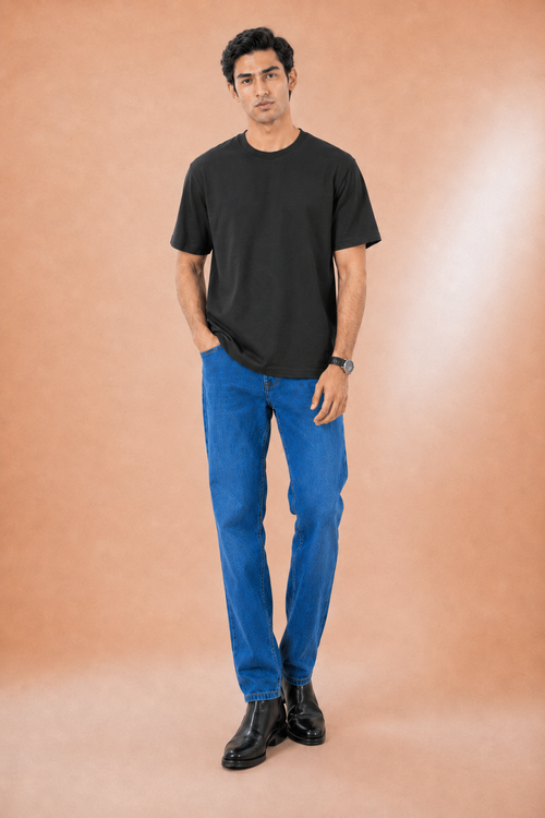 Boxy Fit-Vintage washed T-shirt