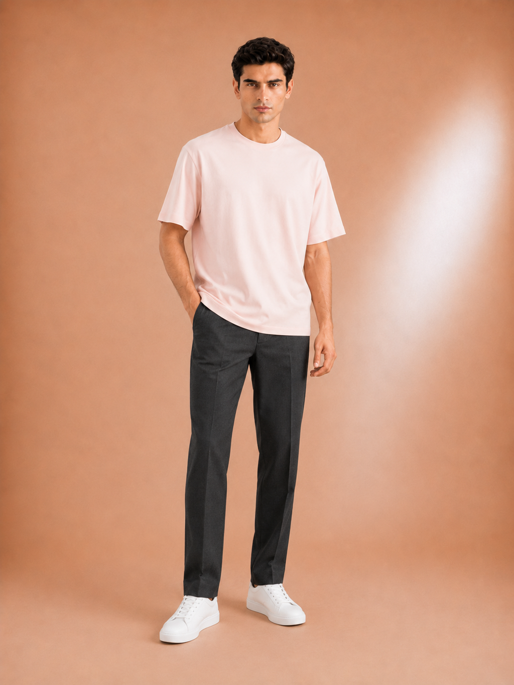 Boxy Fit-Interlock T-Shirt