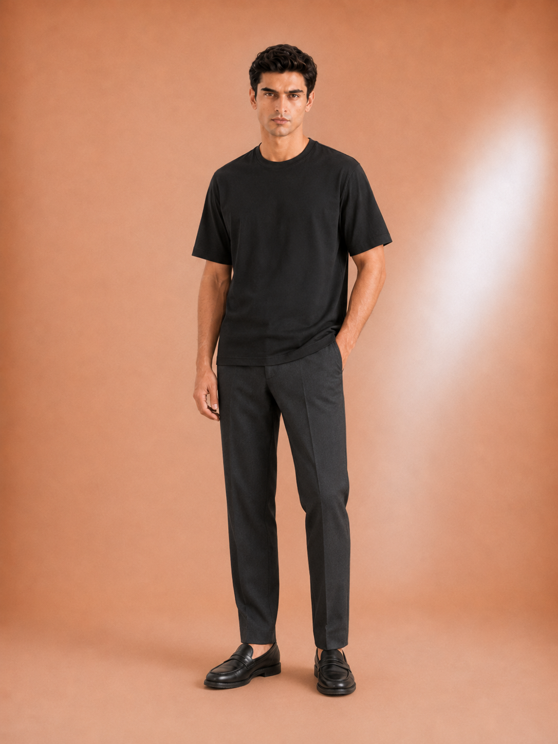Boxy Fit-Interlock T-Shirt