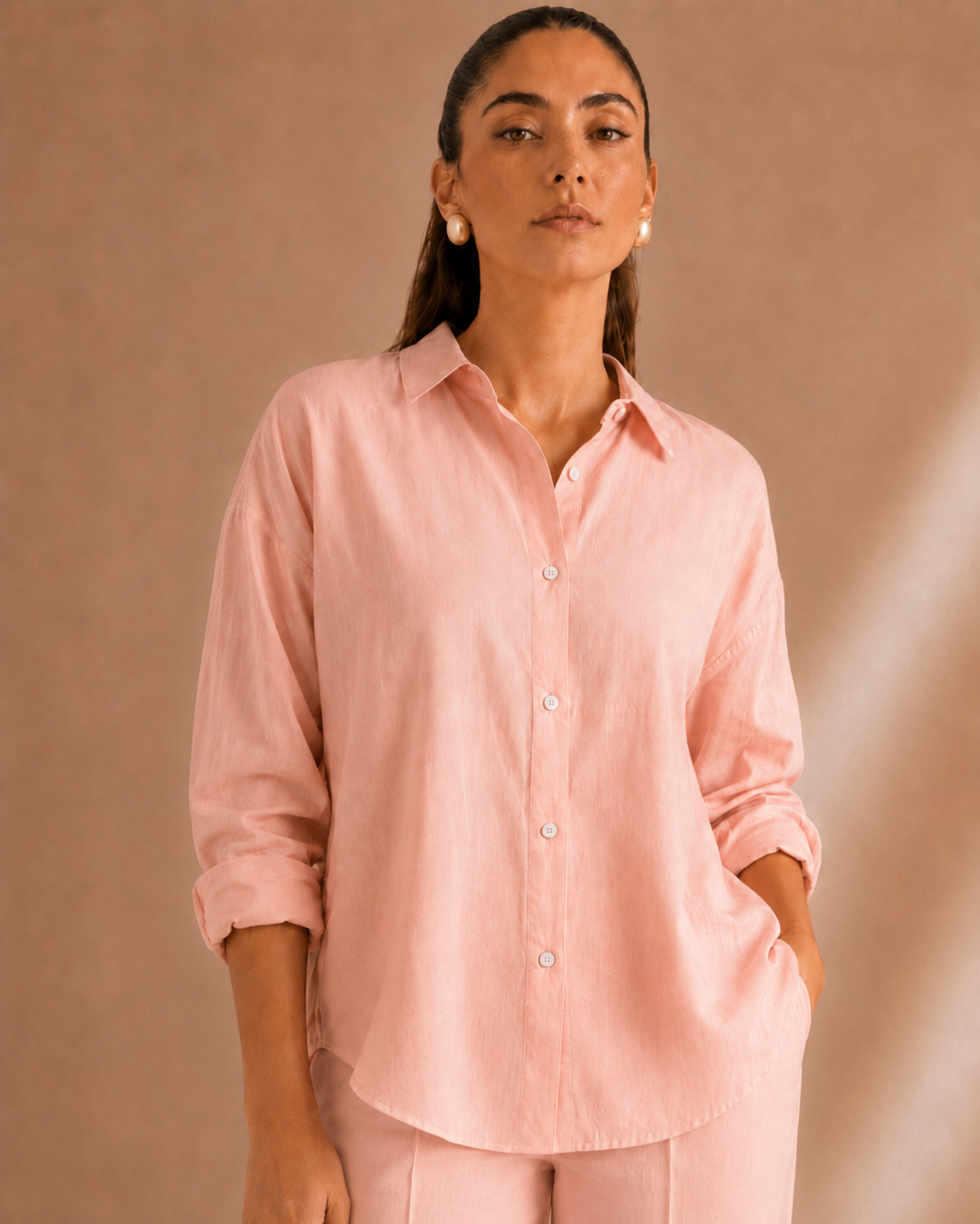 Linen Blend Shirt