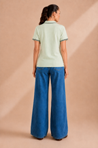 FINE-KNIT SIGANTURE POLO