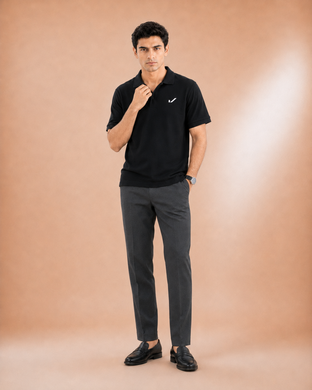 Modern Fit-Performance Pique Polo