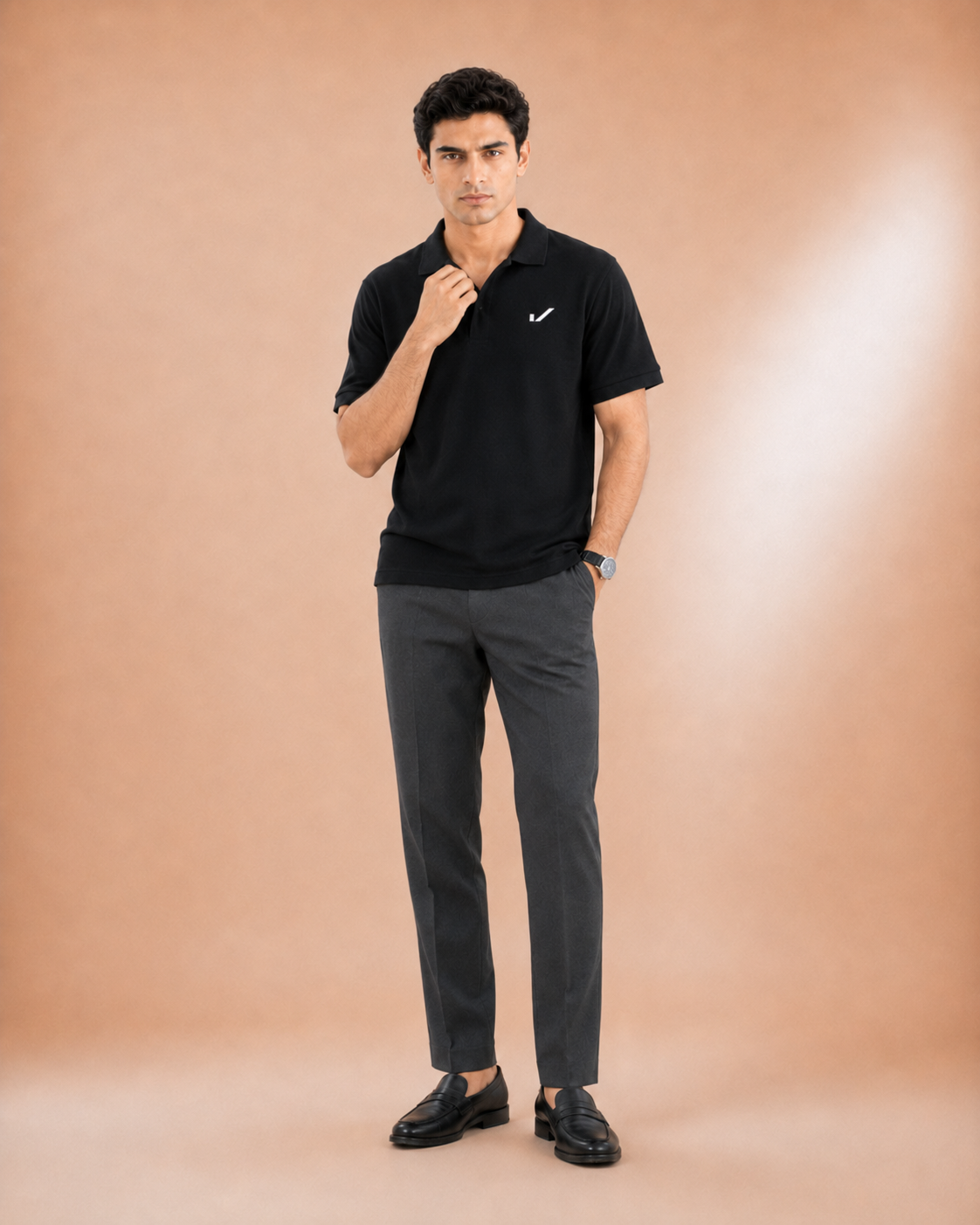 Modern Fit-Performance Pique Polo