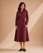 Embroidered Long Dress