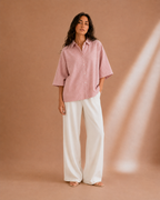 Embroidered Breezy Shirt