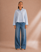 Boxy Crop Shirt