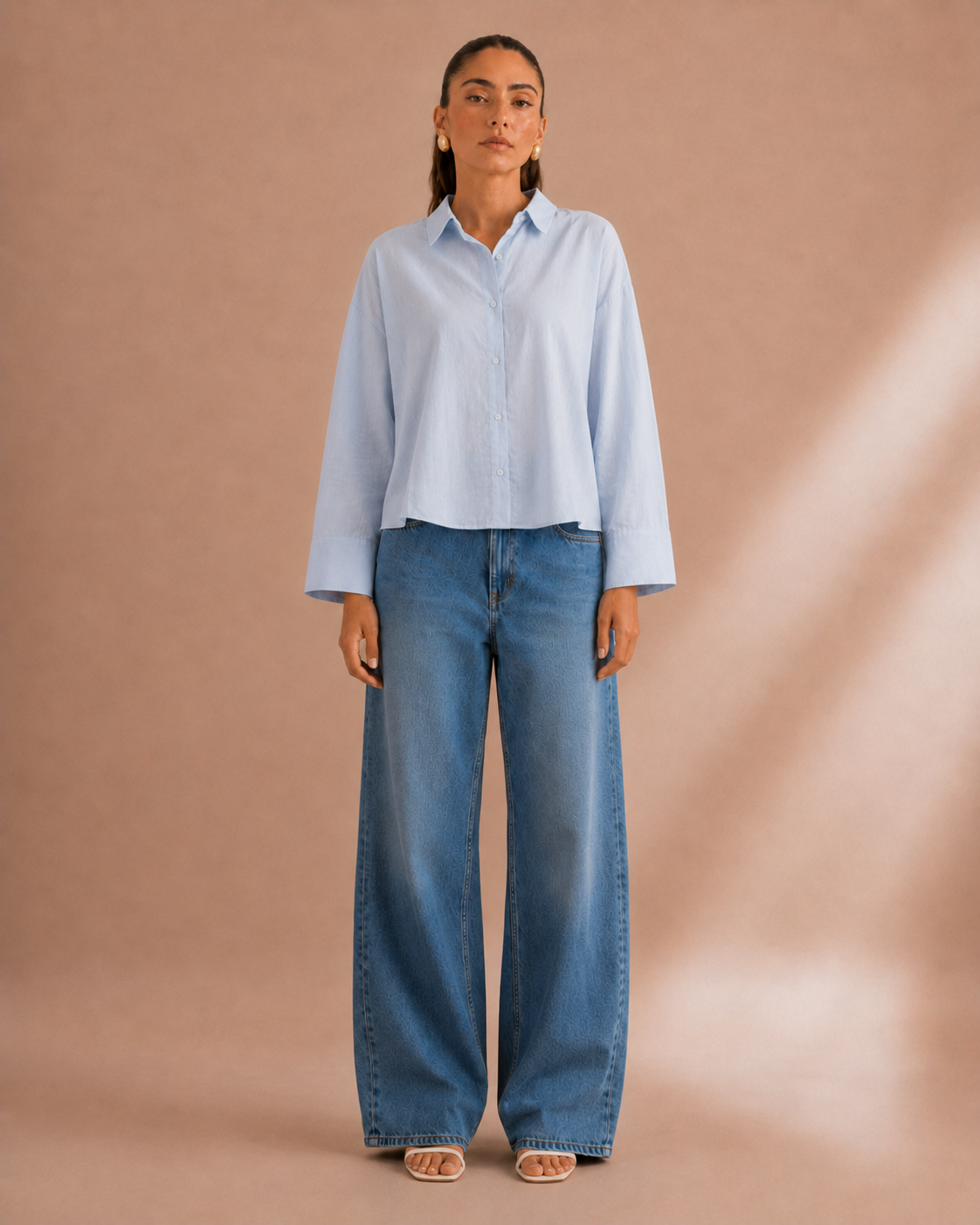 Boxy Crop Shirt