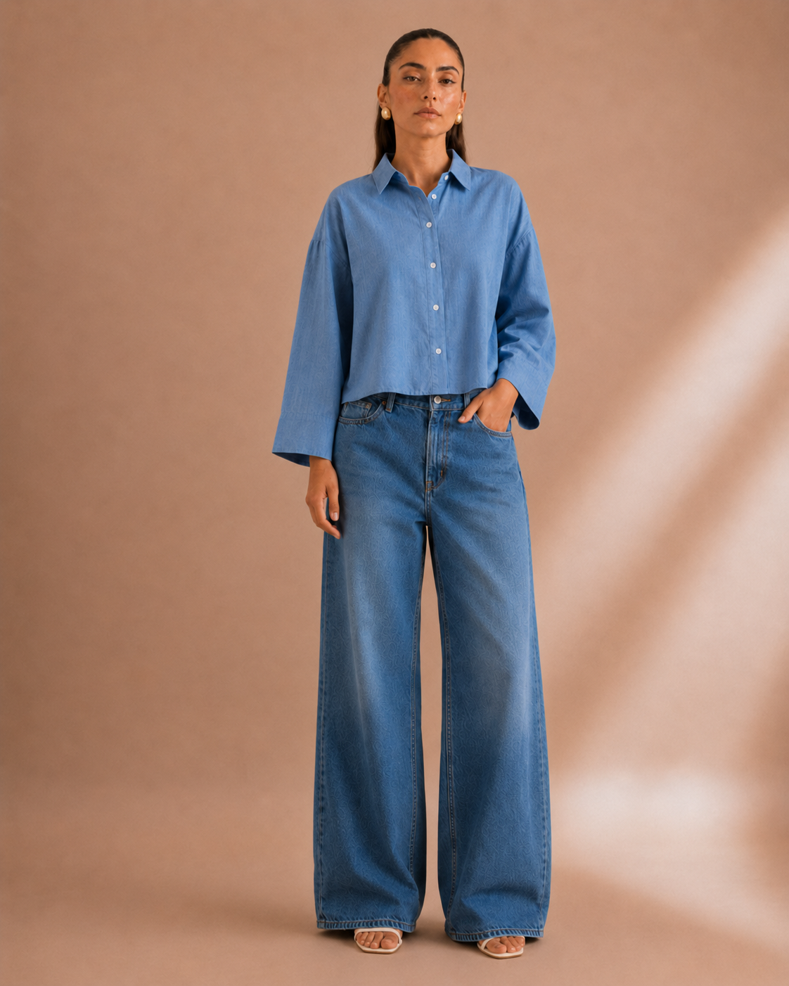 Boxy Crop Shirt