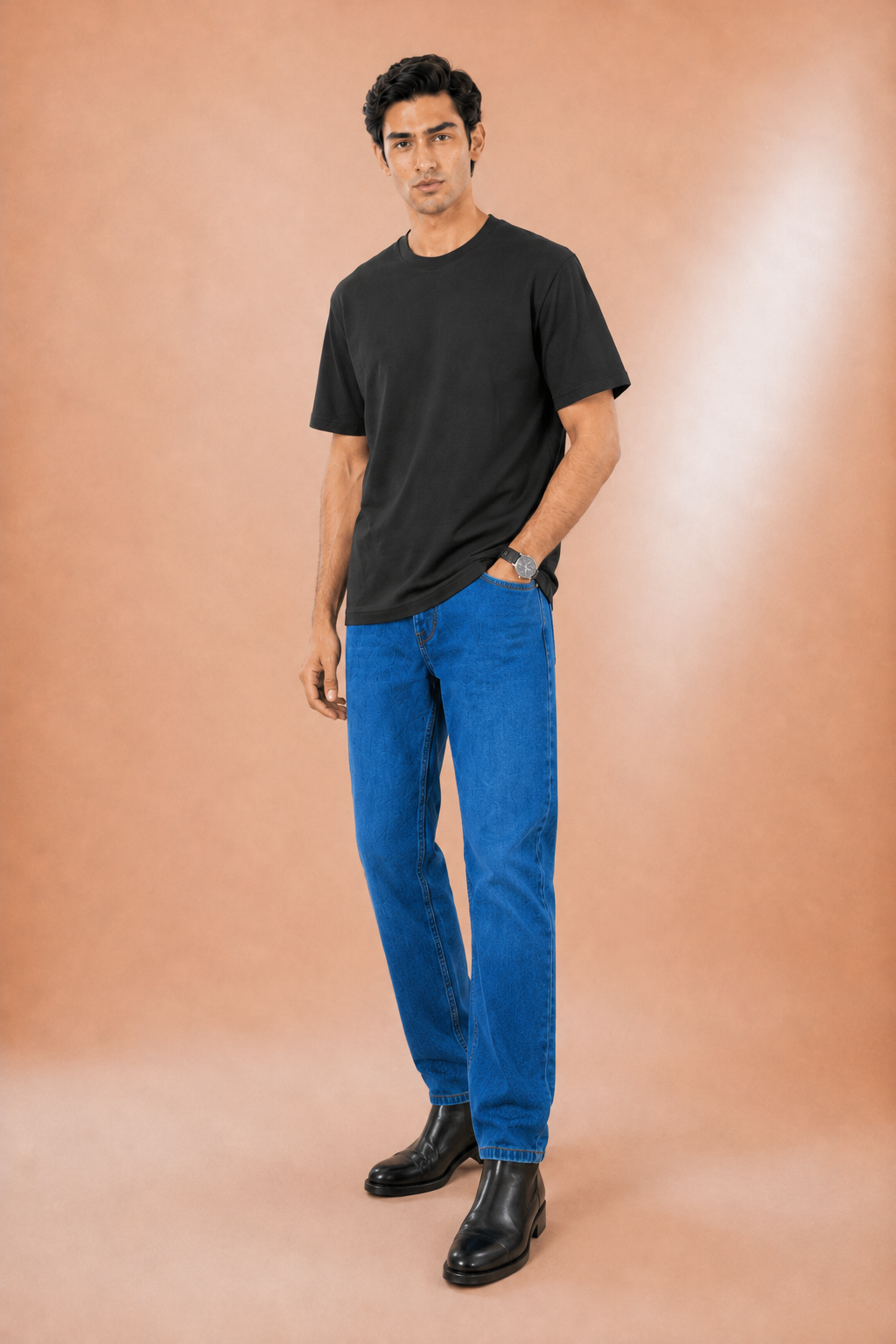 Boxy Fit-Vintage washed T-shirt