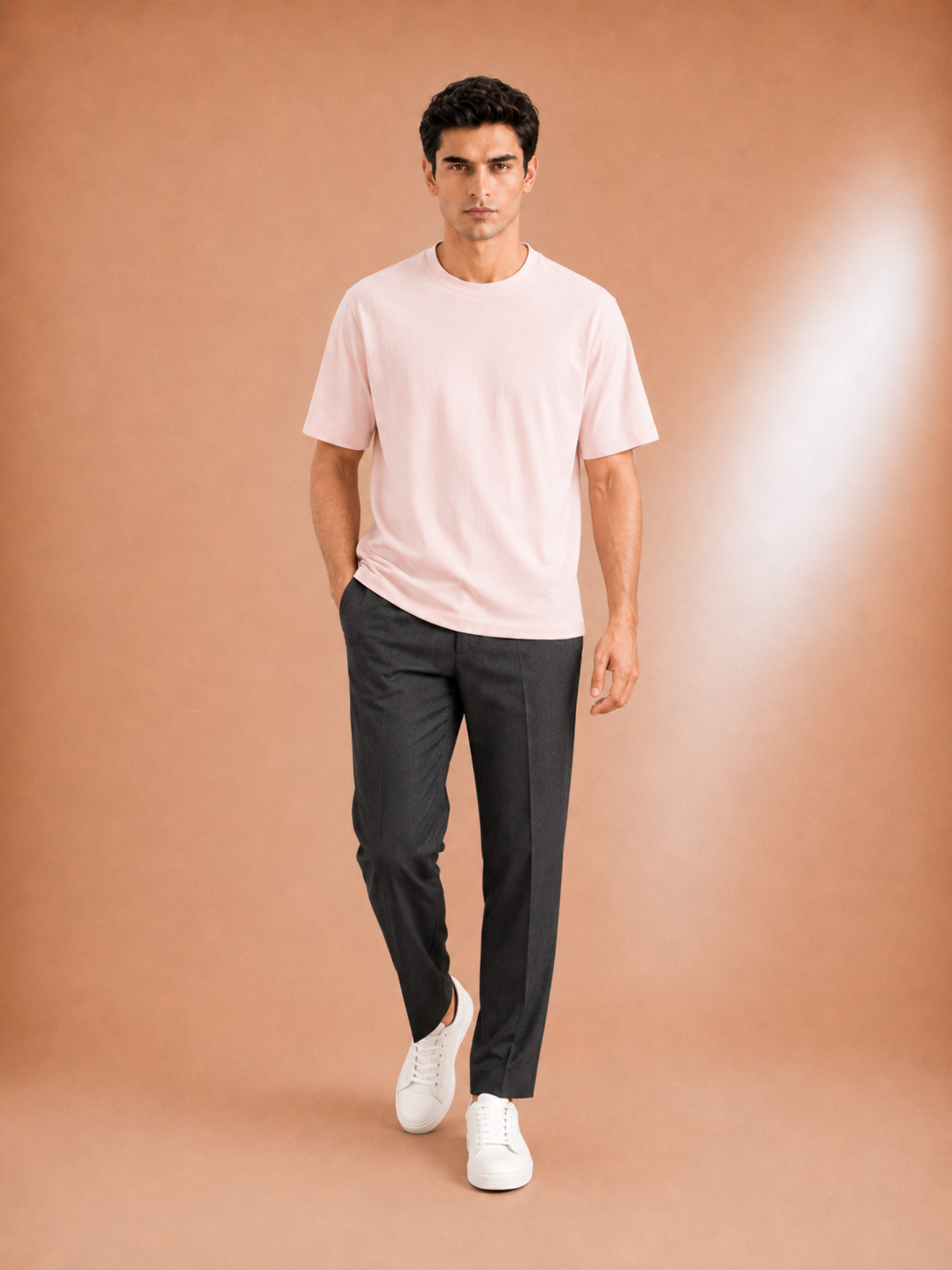 Boxy Fit-Interlock T-Shirt