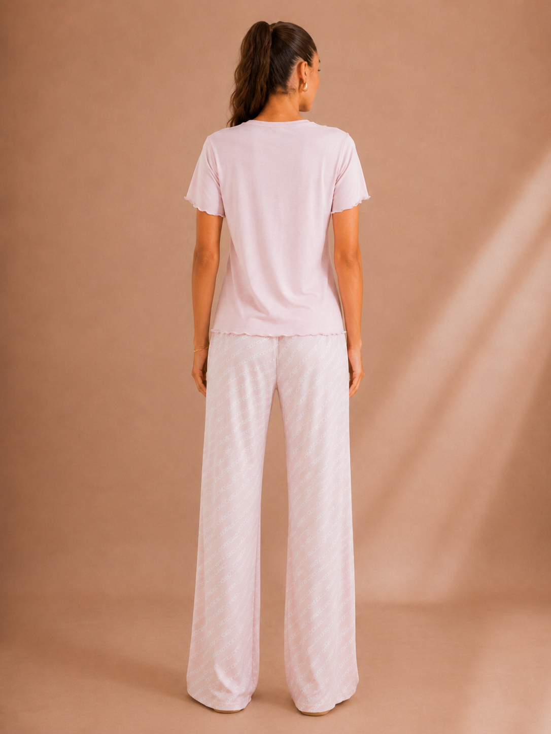 Ruffle Edge Logo Tee