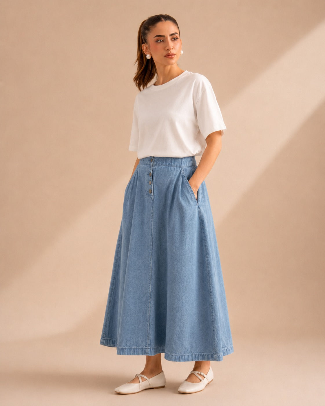 Denim Skirt
