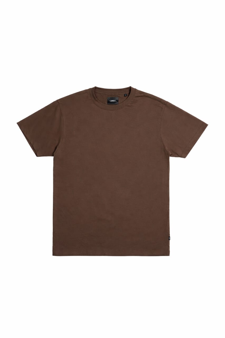 Brown Tee Front View Chocolate Martini