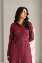 Embroidered Long Dress
