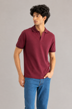 Modern Fit-Johnny Collar Polo