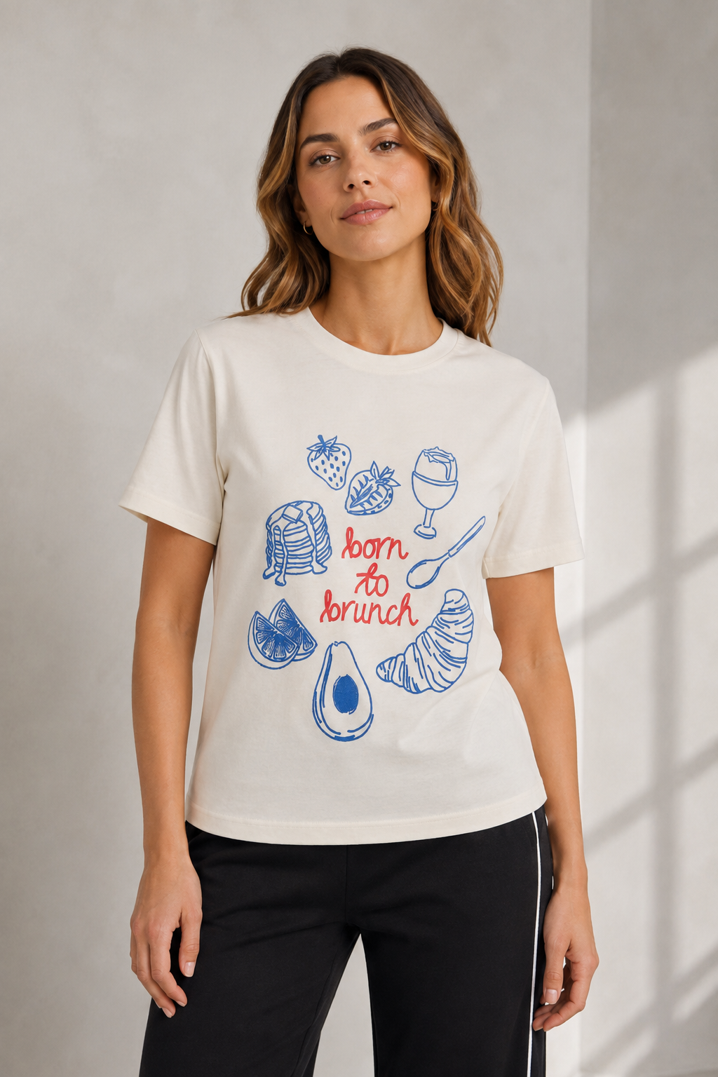 Born To Brunch Graphic T-shirt