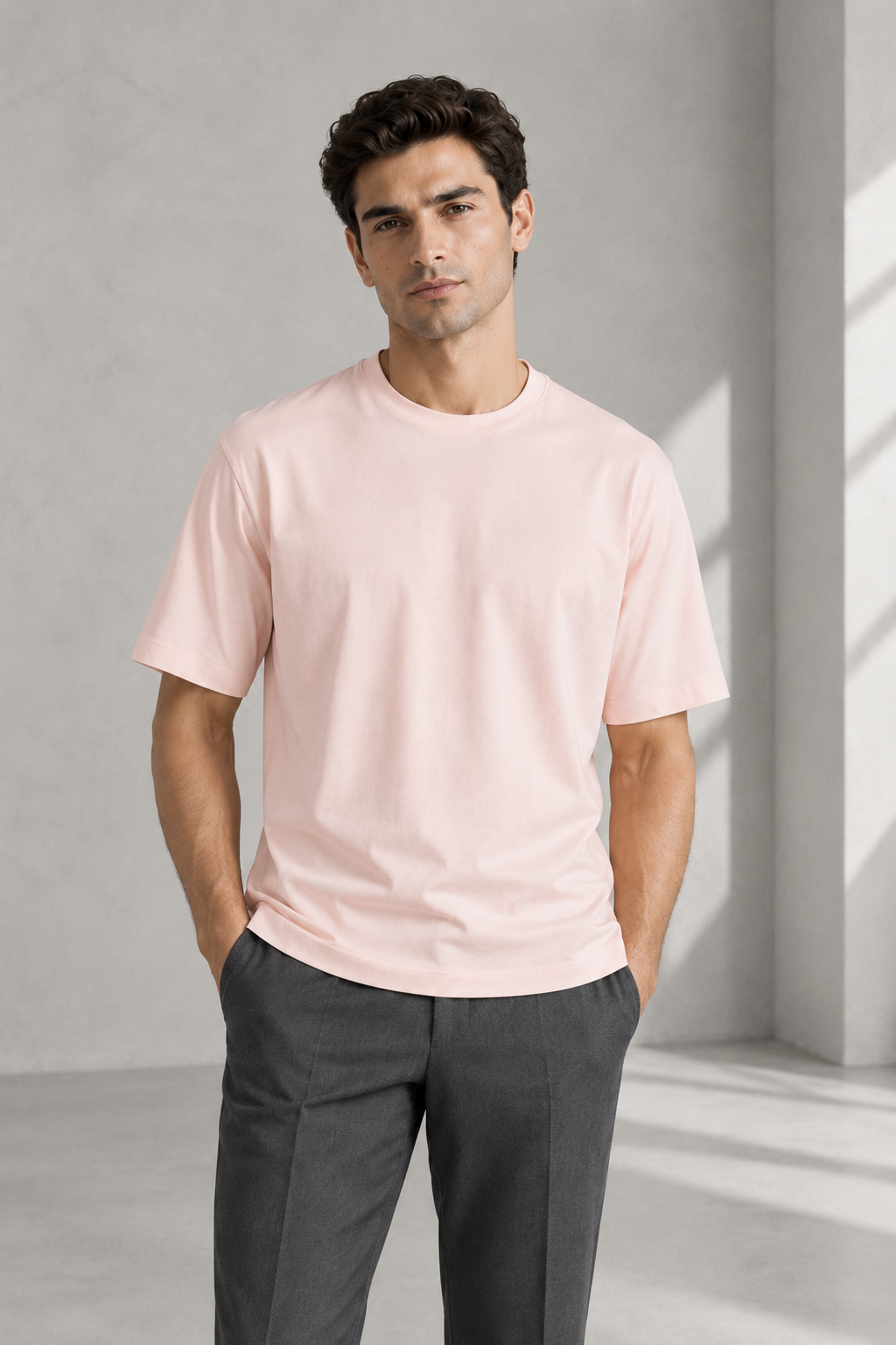 Boxy Fit-Interlock T-Shirt