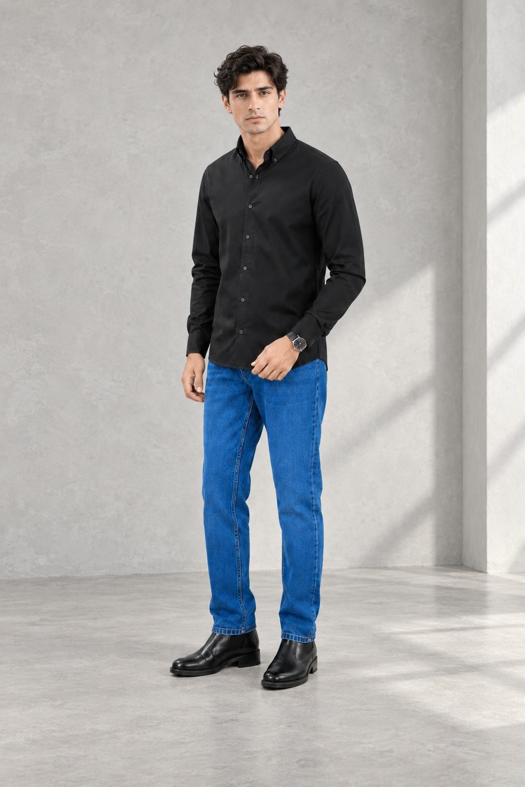 Modern fit-Premium Cotton Business Shirt