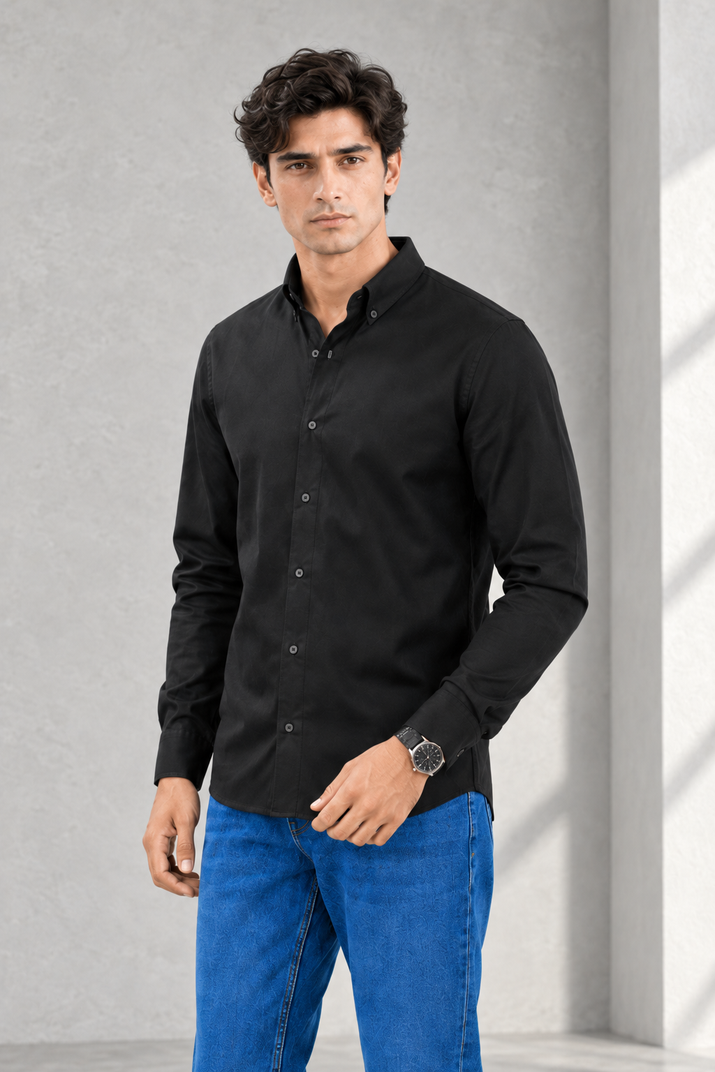 Modern fit-Premium Cotton Business Shirt