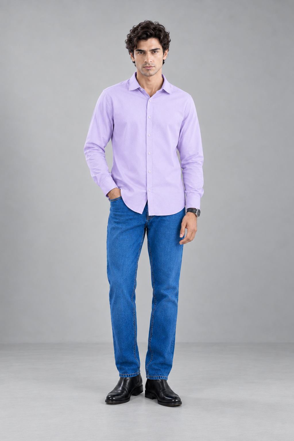 Modern fit-Premium Cotton Business Shirt