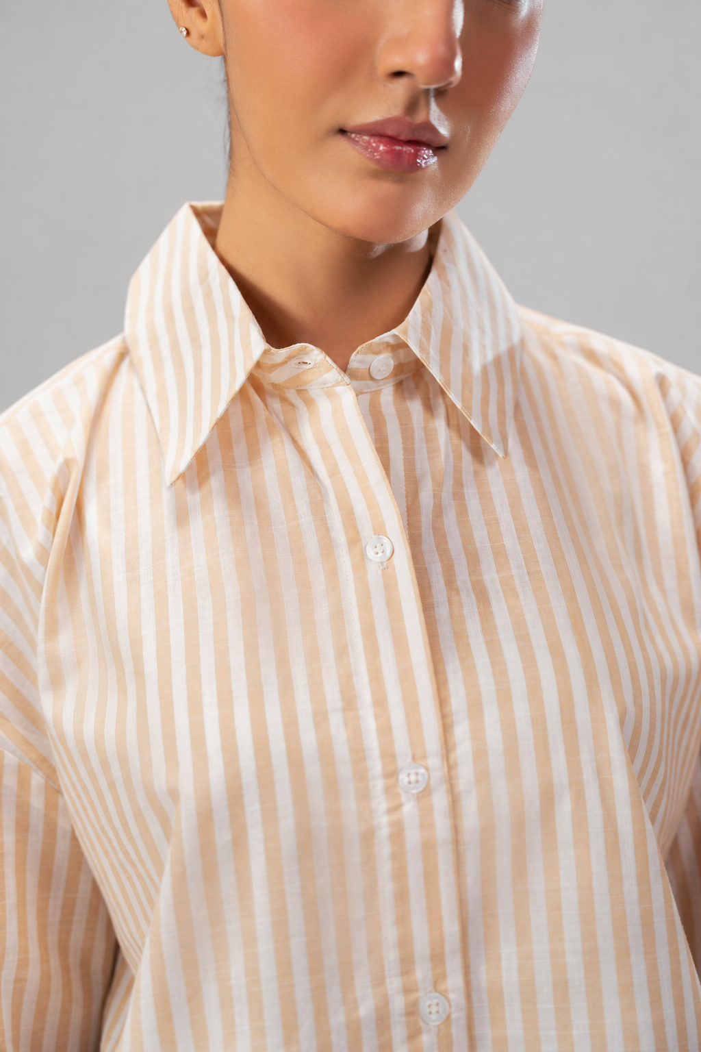 Boxy Crop Shirt